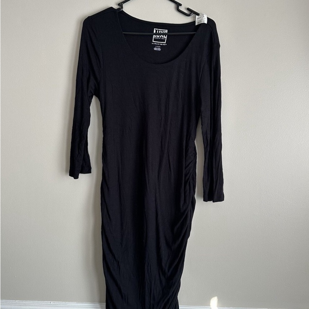 A Pea in the Pod Black Maxi/ MATERNITY Dress